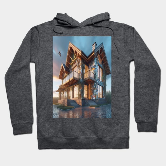 Home places. Hoodie by DAVT